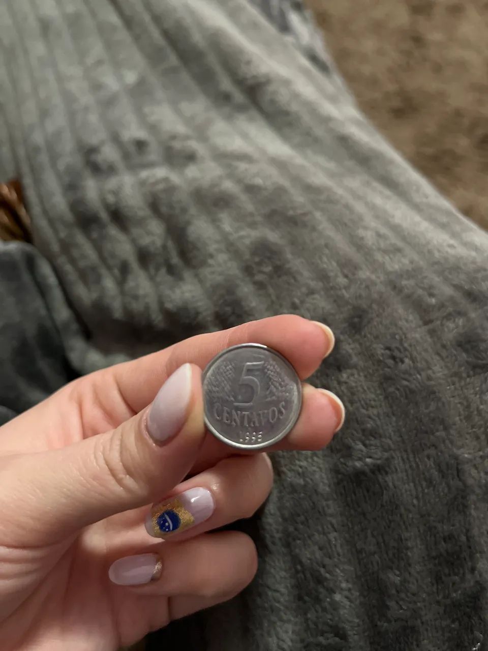 Moeda 5 centavos 1995 - Foto 4