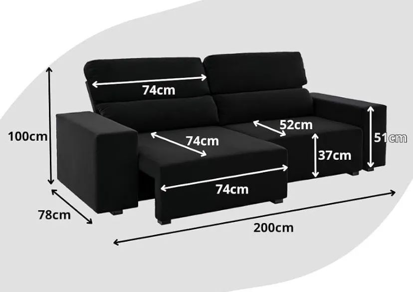 Sofa retrátil  - Foto 2