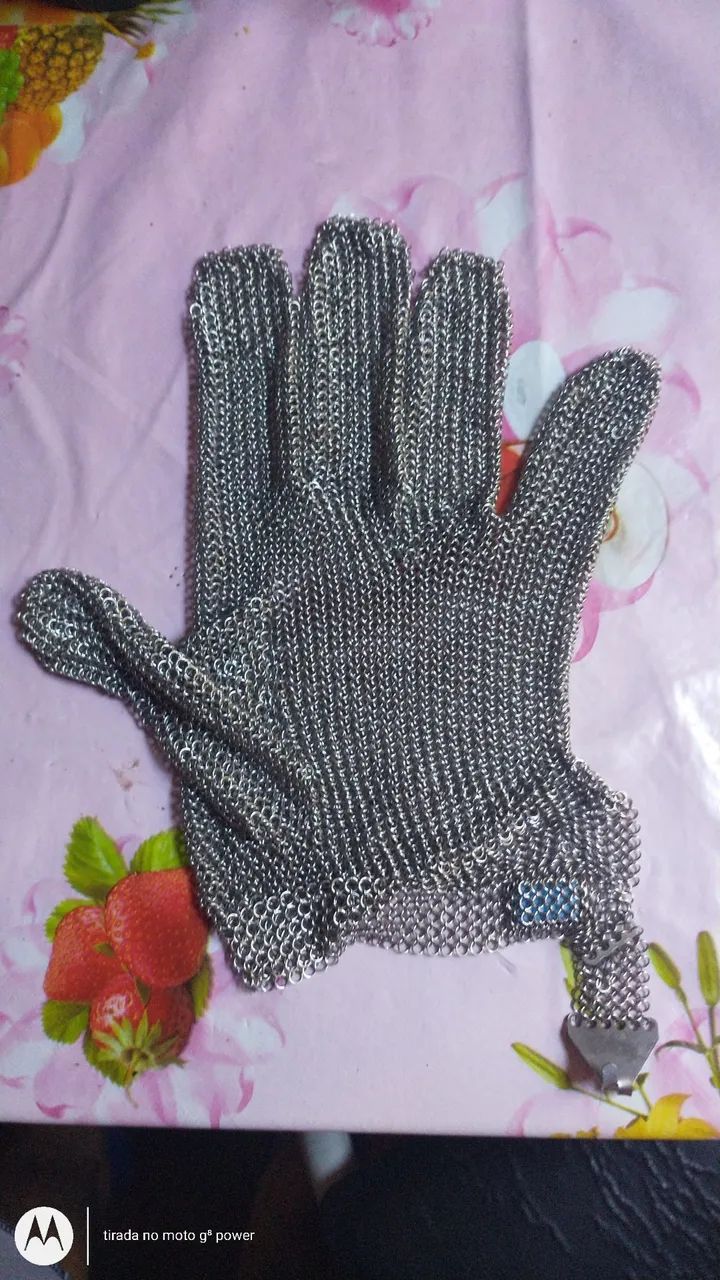 Luva de aço 