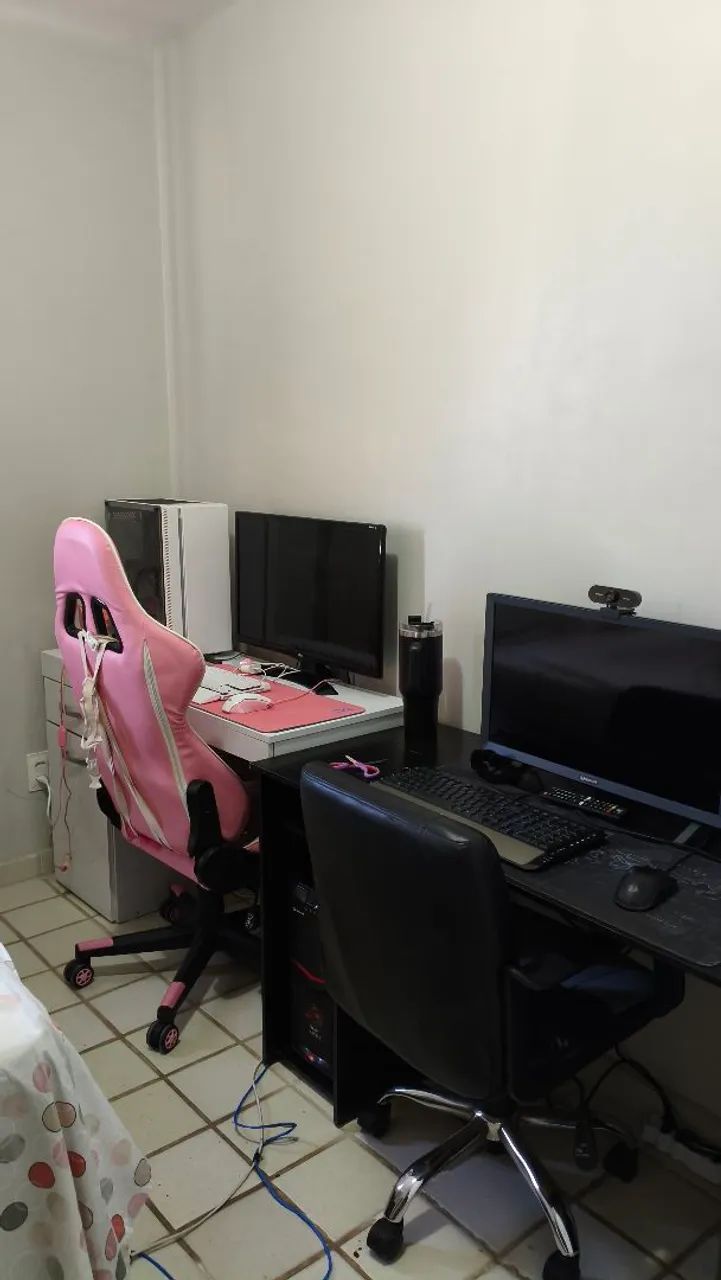 Cadeira Gamer Rosa  - Foto 3