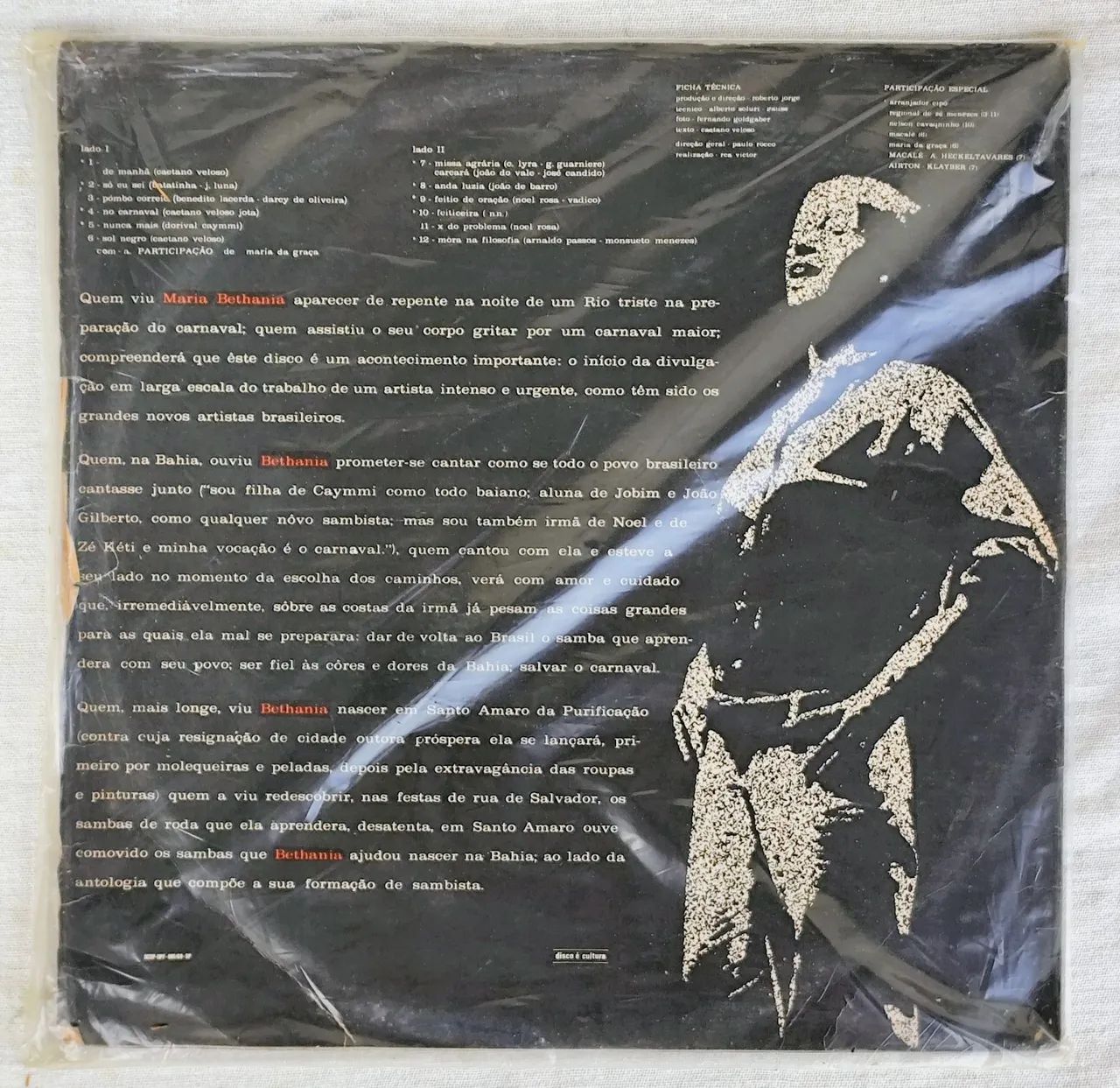 LP vinil - Maria Bethânia - 1971. - Foto 2