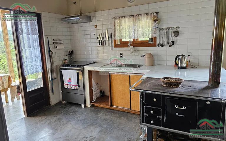 Sítio com casa 03 quartos em Águas Mornas - Foto 5