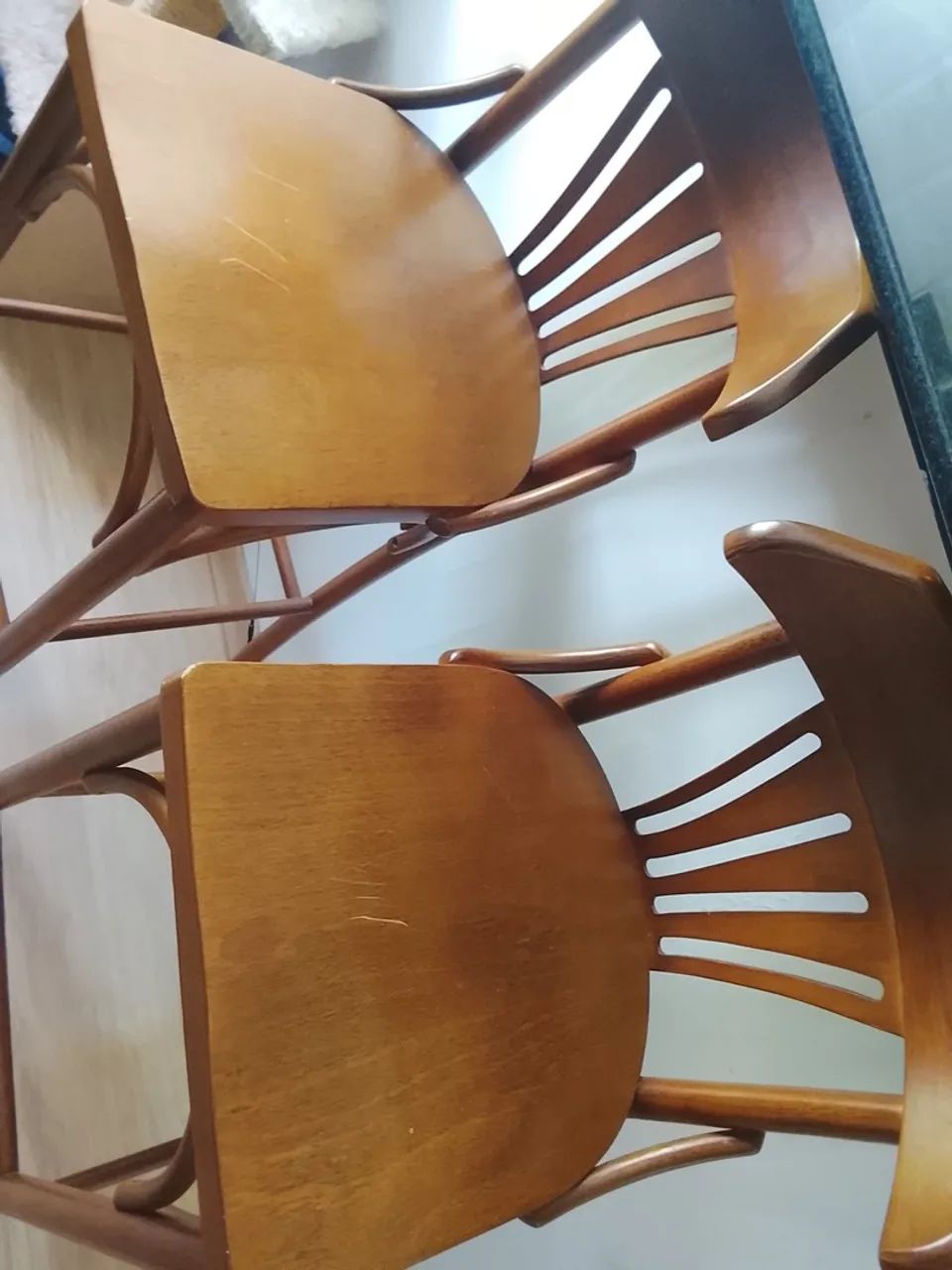 Banquetas de madeiras - Foto 2