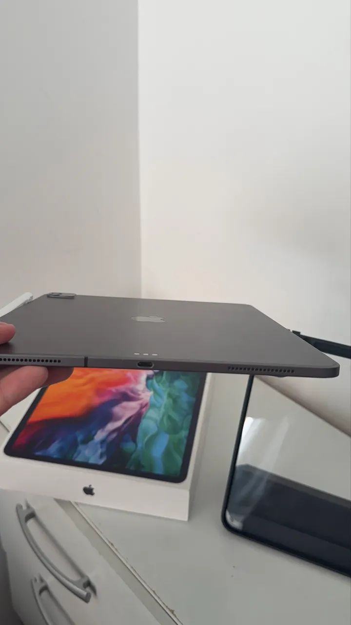 iPad 12.9 Pro 128gb 4 geração celular + WiFi Com caixa - Foto 5