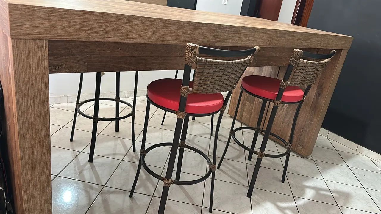 Bancada de madeira  - Foto 2