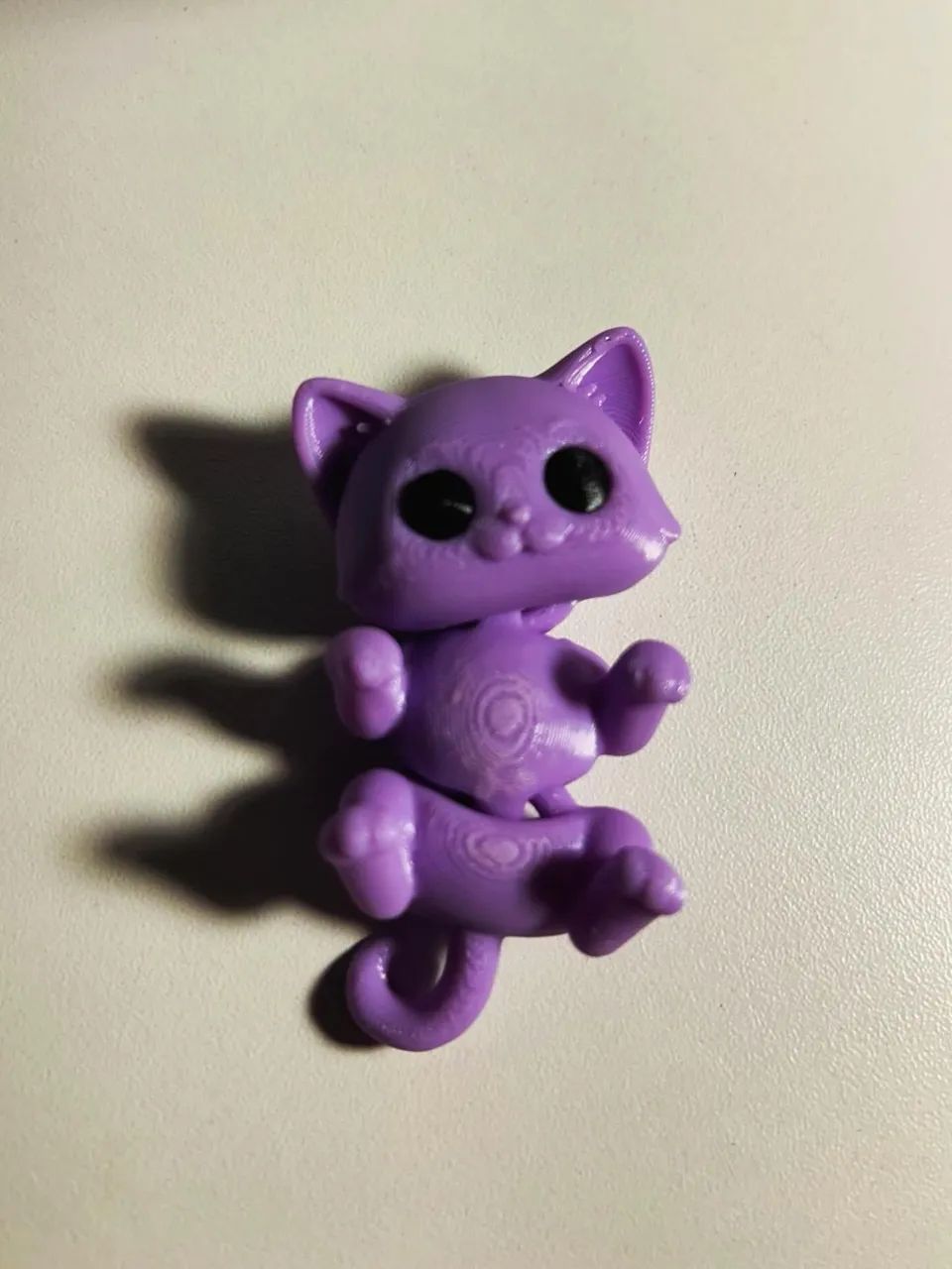Gato Articulado 3D - Flexível, Fofo e Super Diferente!