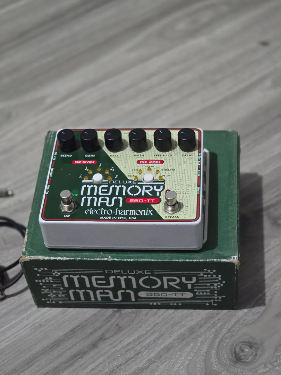 Pedal Delay Memory Man 550tt Tap  - Foto 3