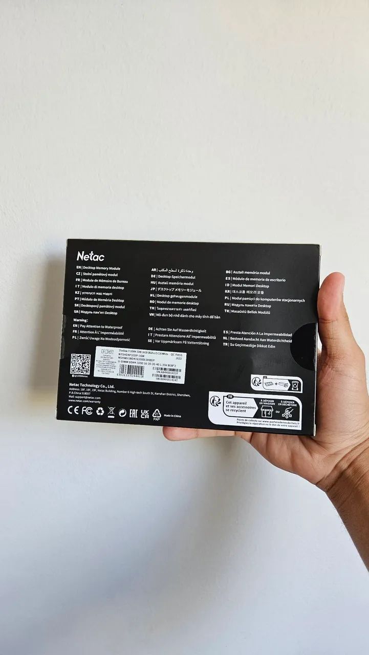 Memória Ram Netac ddr4 2x8 3200mhz - Foto 2