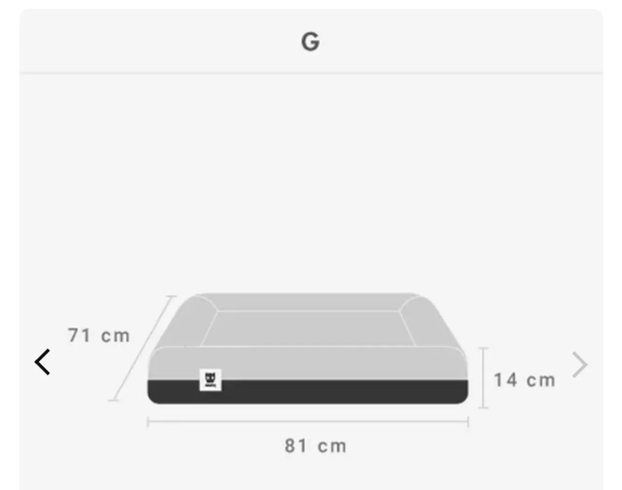 Cama para Cachorros Zee.Bed - ZeeDog - Tamanho G - Foto 4