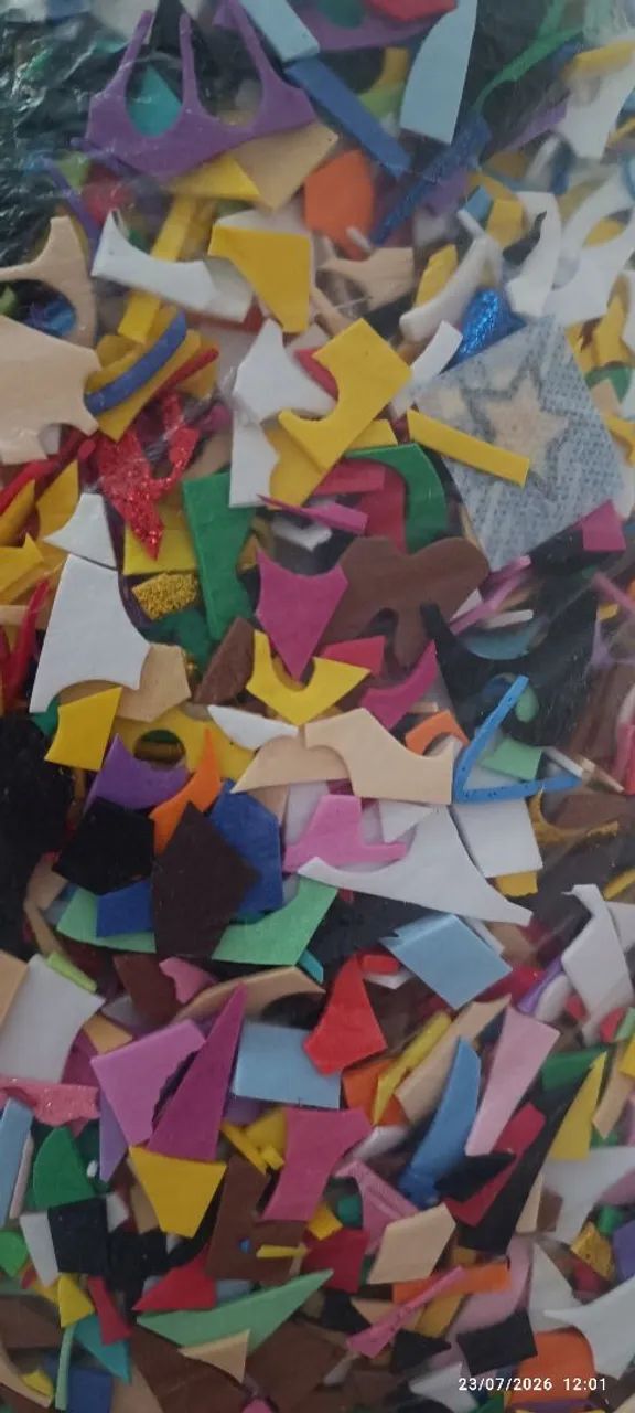 Doação pacote de Eva picado para enchimento  - Foto 2