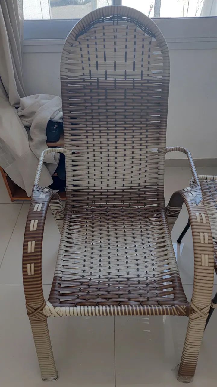 Conjunto de cadeiras e mesa para área externa - Foto 3
