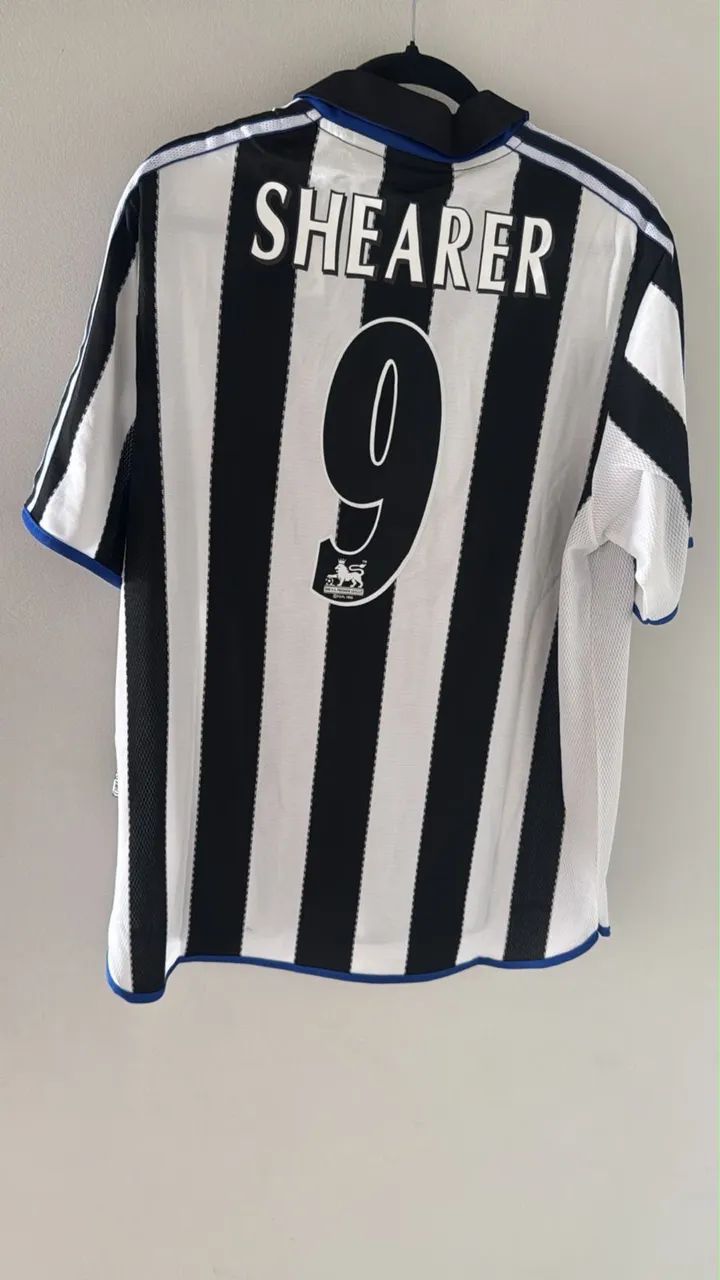 Camiseta do Newcastle (A. Shearer) Retrô  - Foto 2