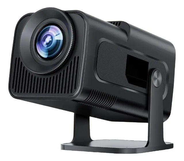 Mini Projetor Hy320 4k Portátil Wi-fi Bluetooth Espelhamento