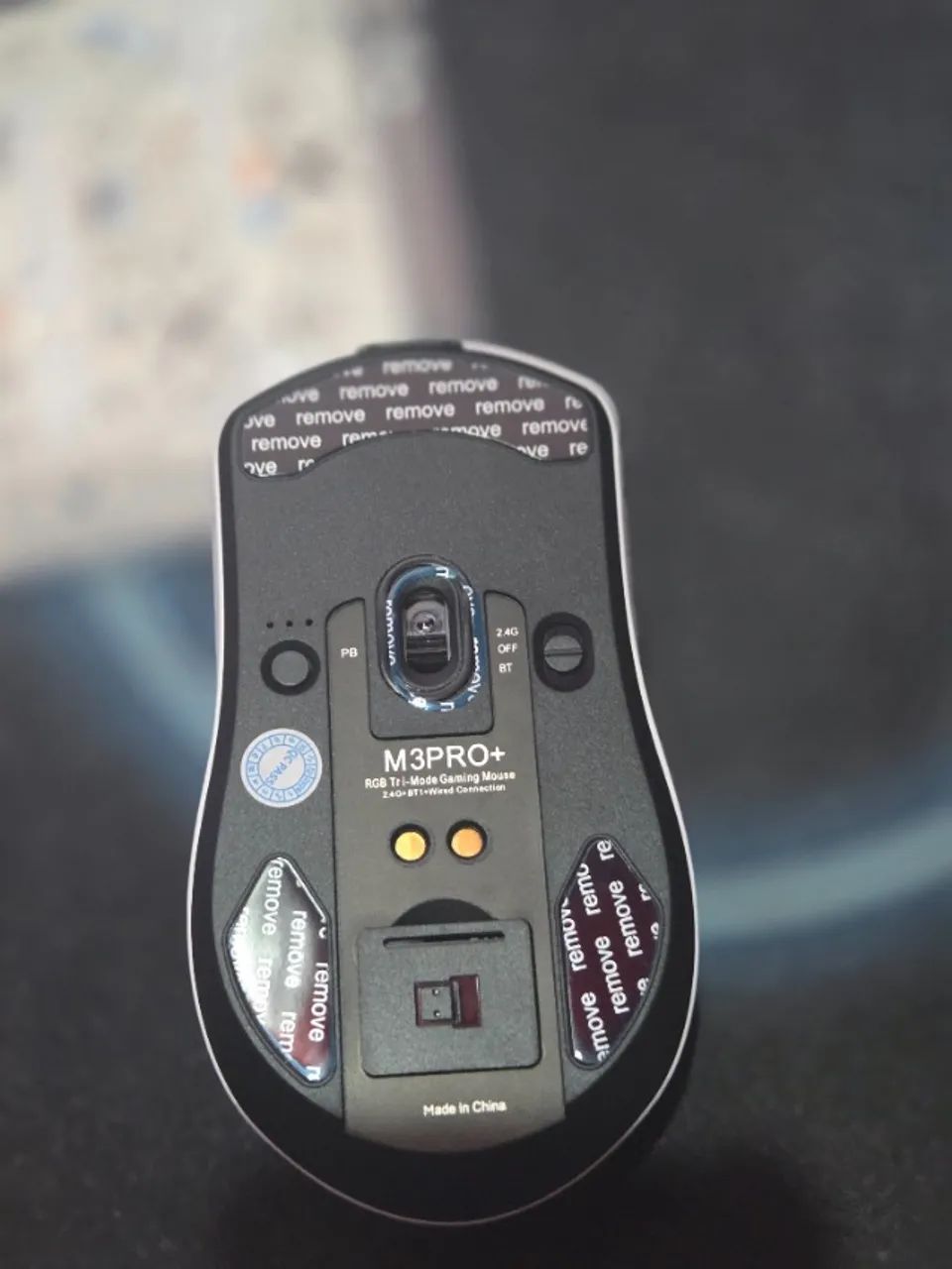 Mouse Sem Fio SMAILWOLF M3 PRO Sensor: PAW3311 Ultra Leve - Foto 4