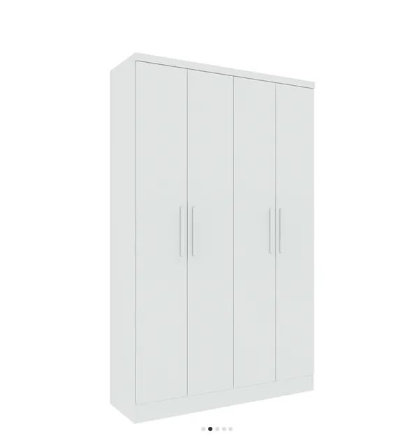 Guarda Roupa Tcil Amsterdam Branco - Foto 2