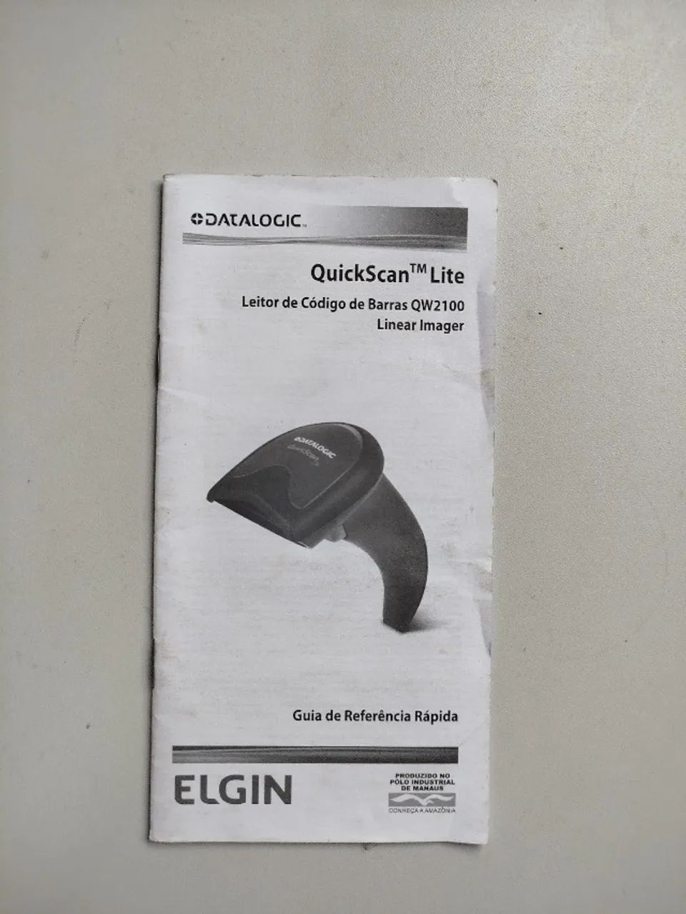 Leitor Código de Barras Quickscan Lite Imager Preto USB - Usado e funcionando  - Foto 3