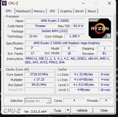 Ryzen 3200g - Foto 2