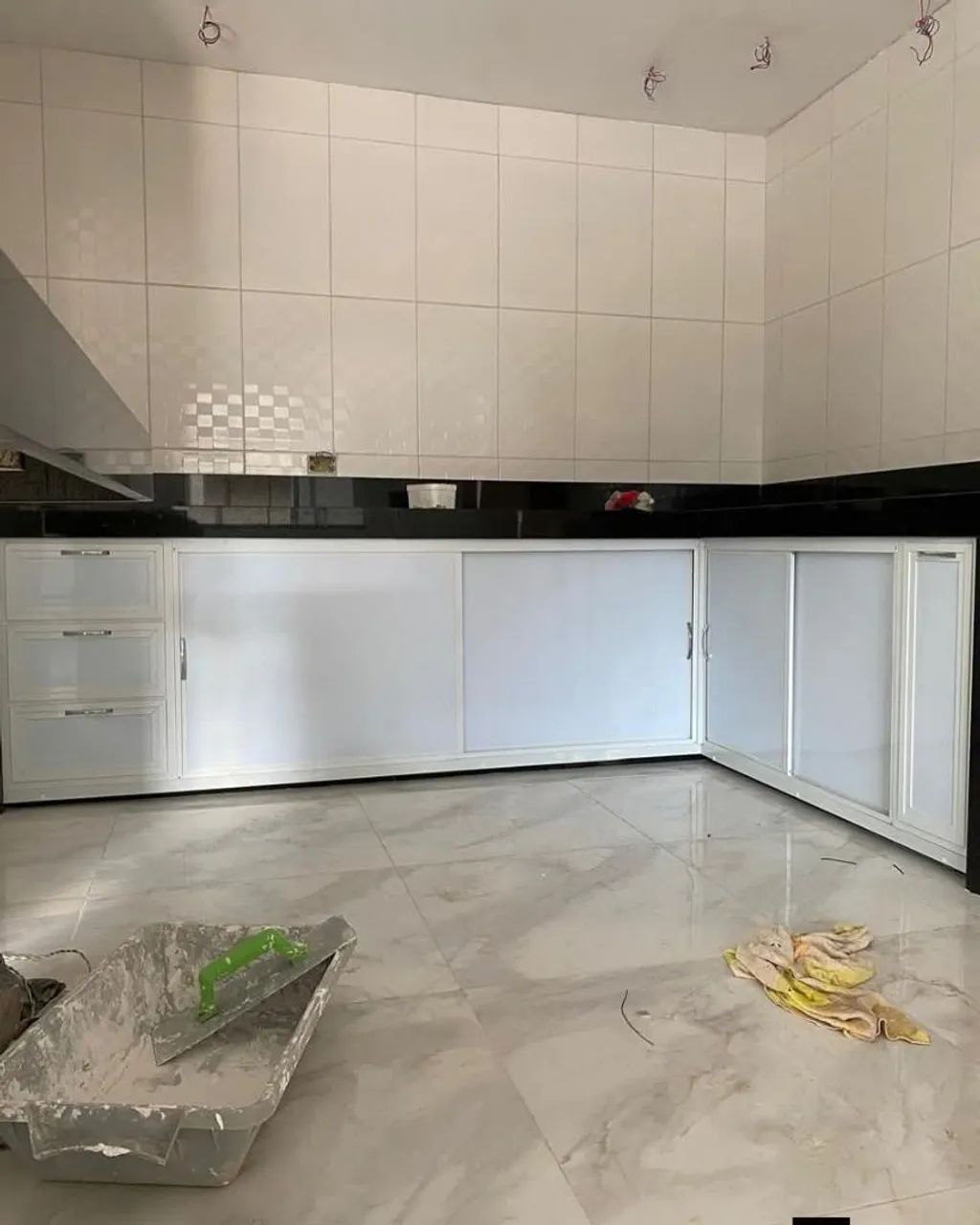 ? Fechamento de pia em vidro.  - Foto 4