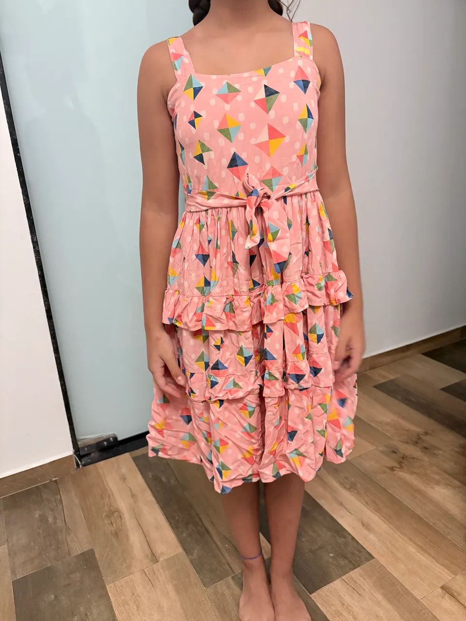 Vestido babados