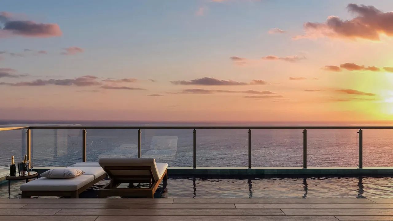 Apartamento com piscina na praia - Foto 3