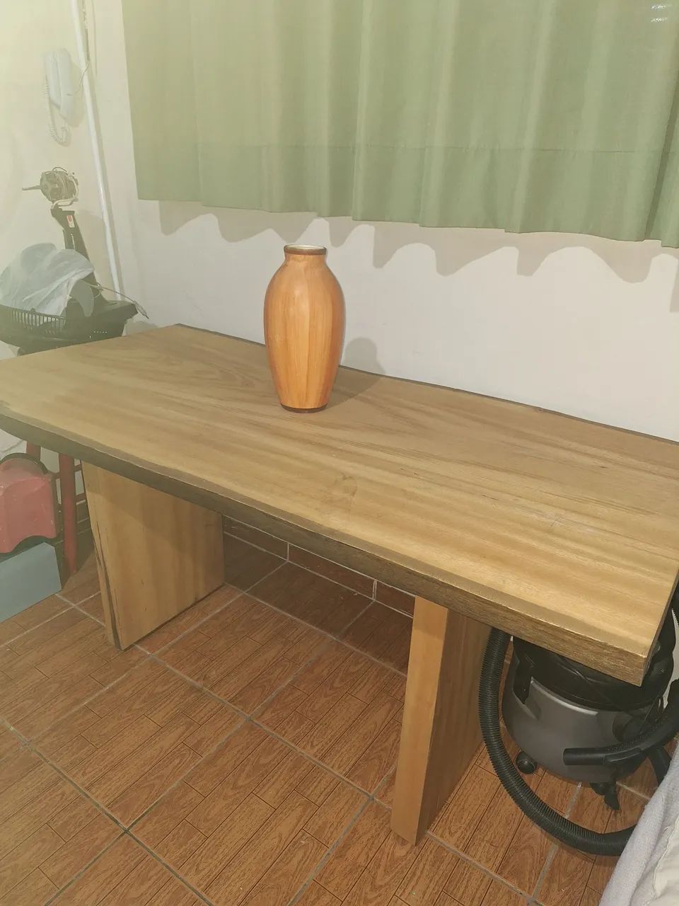 MESA RÚSTICA DE MADEIRA MACIÇA - Foto 3