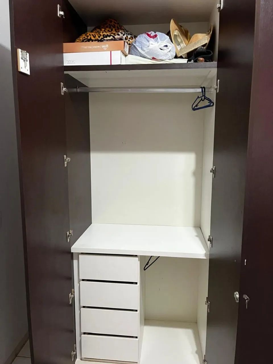 Guarda roupa de casal 100% MDF - Foto 3