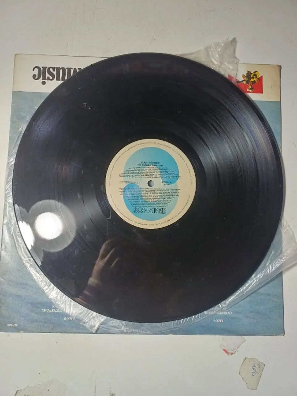Disco de Vinil Country Music funcionando  - Foto 2