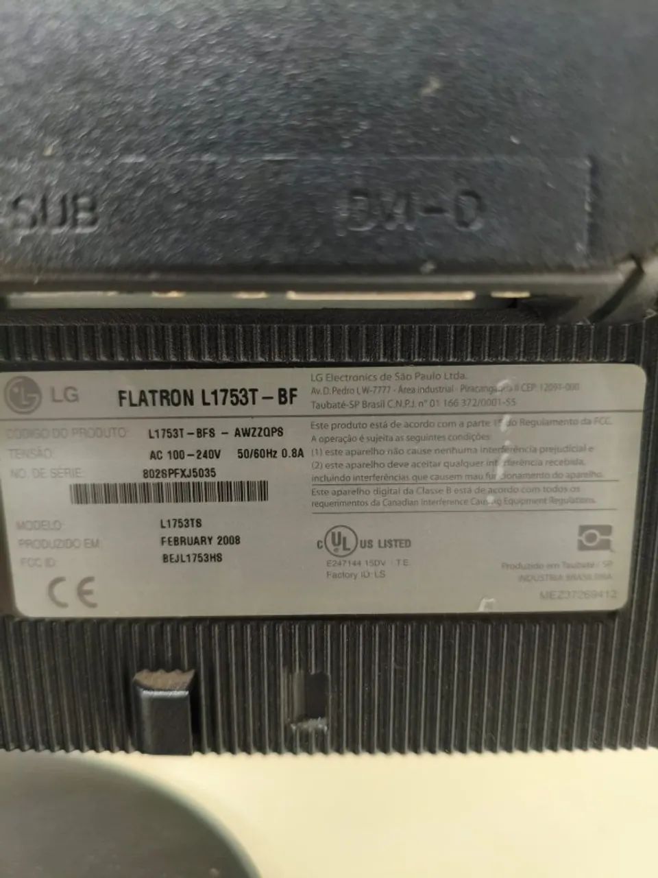 Monitor LG Flatron L1753T-BF 17? VGA DVI 75 Hz - Foto 4