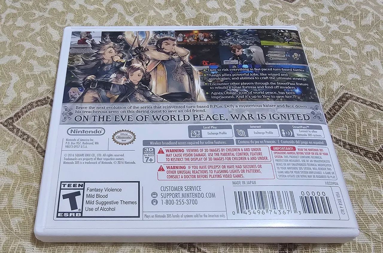 Bravely Second End Layer 3DS - Jogos de Vídeo Game - Quintino