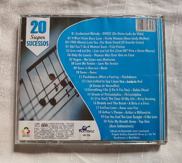 Cd Cinema - 20 Super Sucessos - Excelente Estado - Foto 3