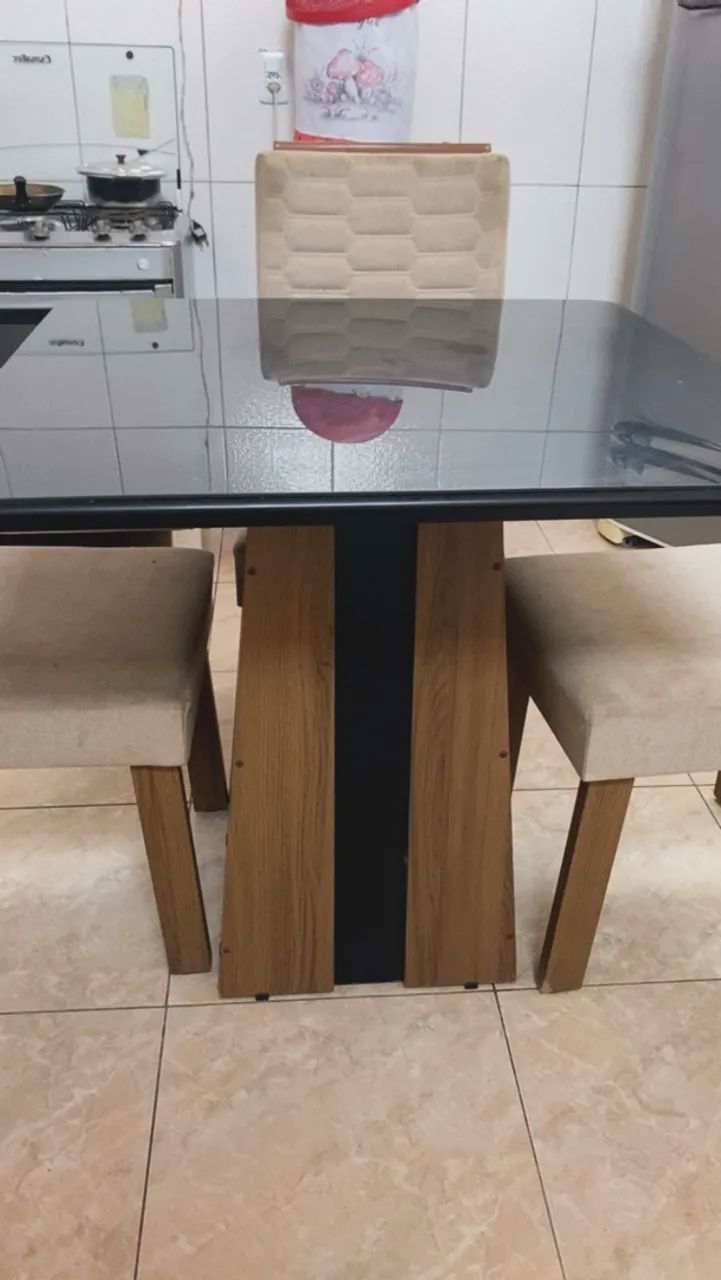 Conjunto de Mesa e cadeiras  - Foto 2