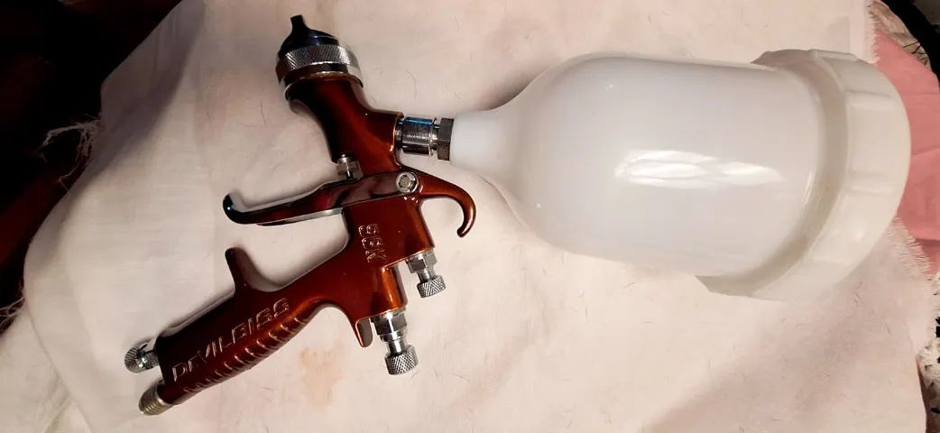 Pistola de Pintura Gravidade Devilbiss Sgk-600 PR - Foto 2