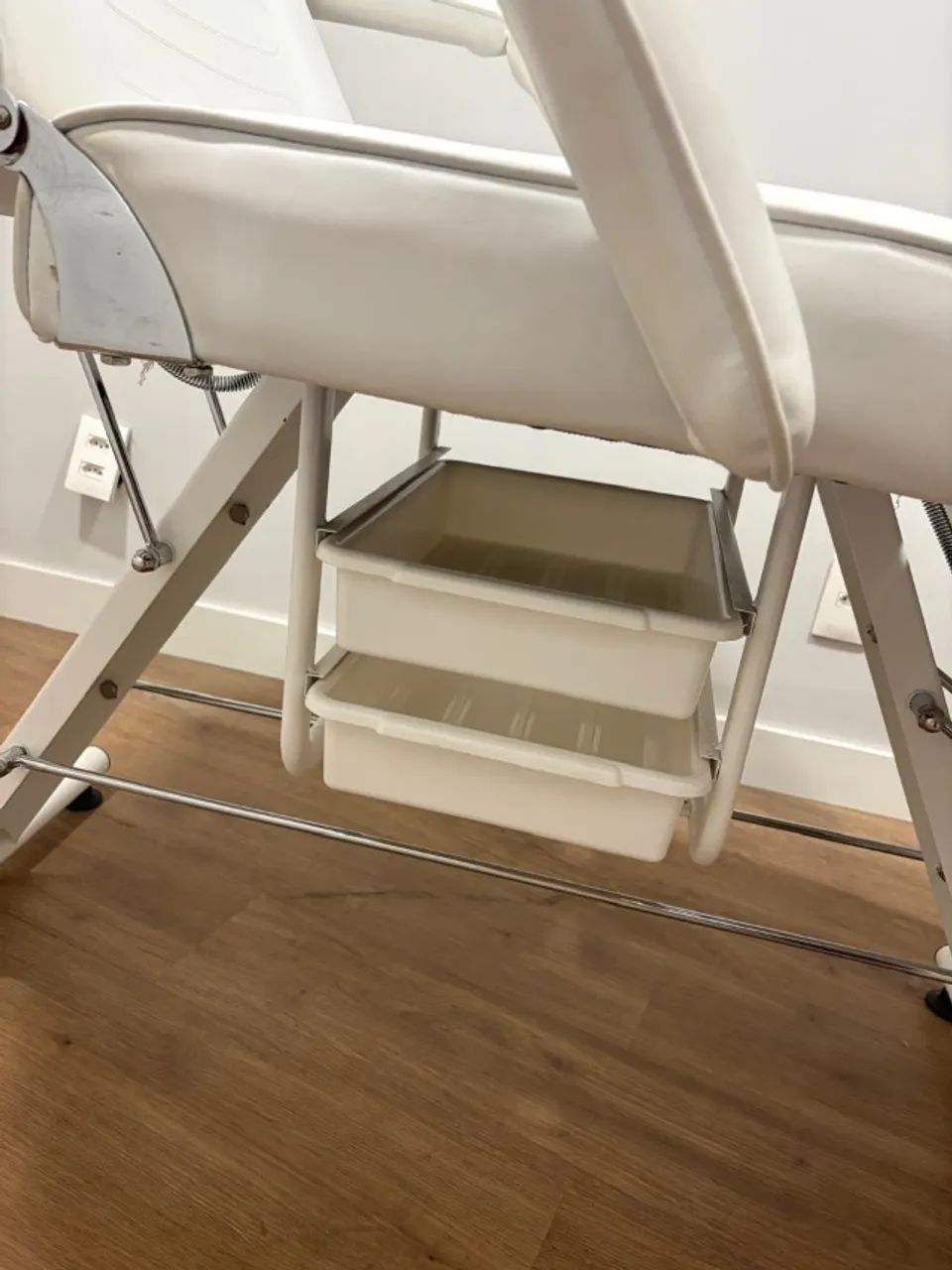 Maca Fixa Luxo Estética com 2 Gavetas - Estek - Foto 3