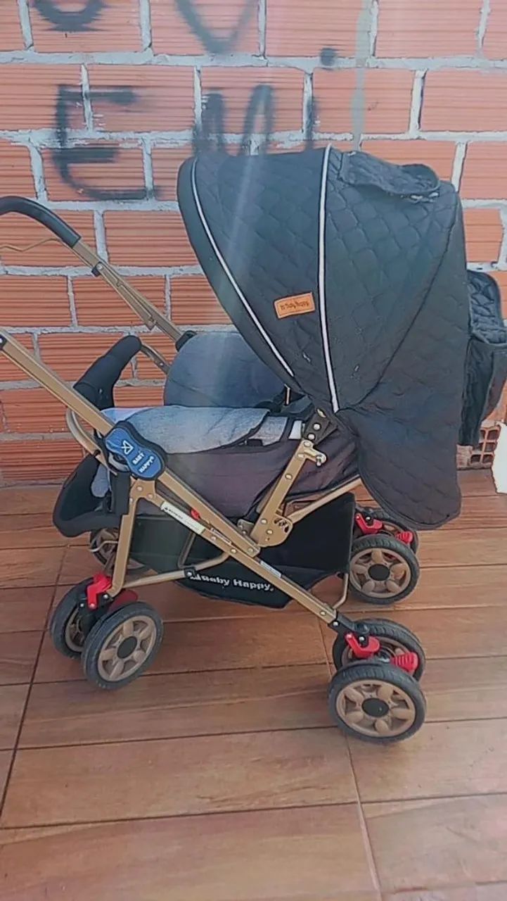 Carrinho de bebê novo - Foto 5