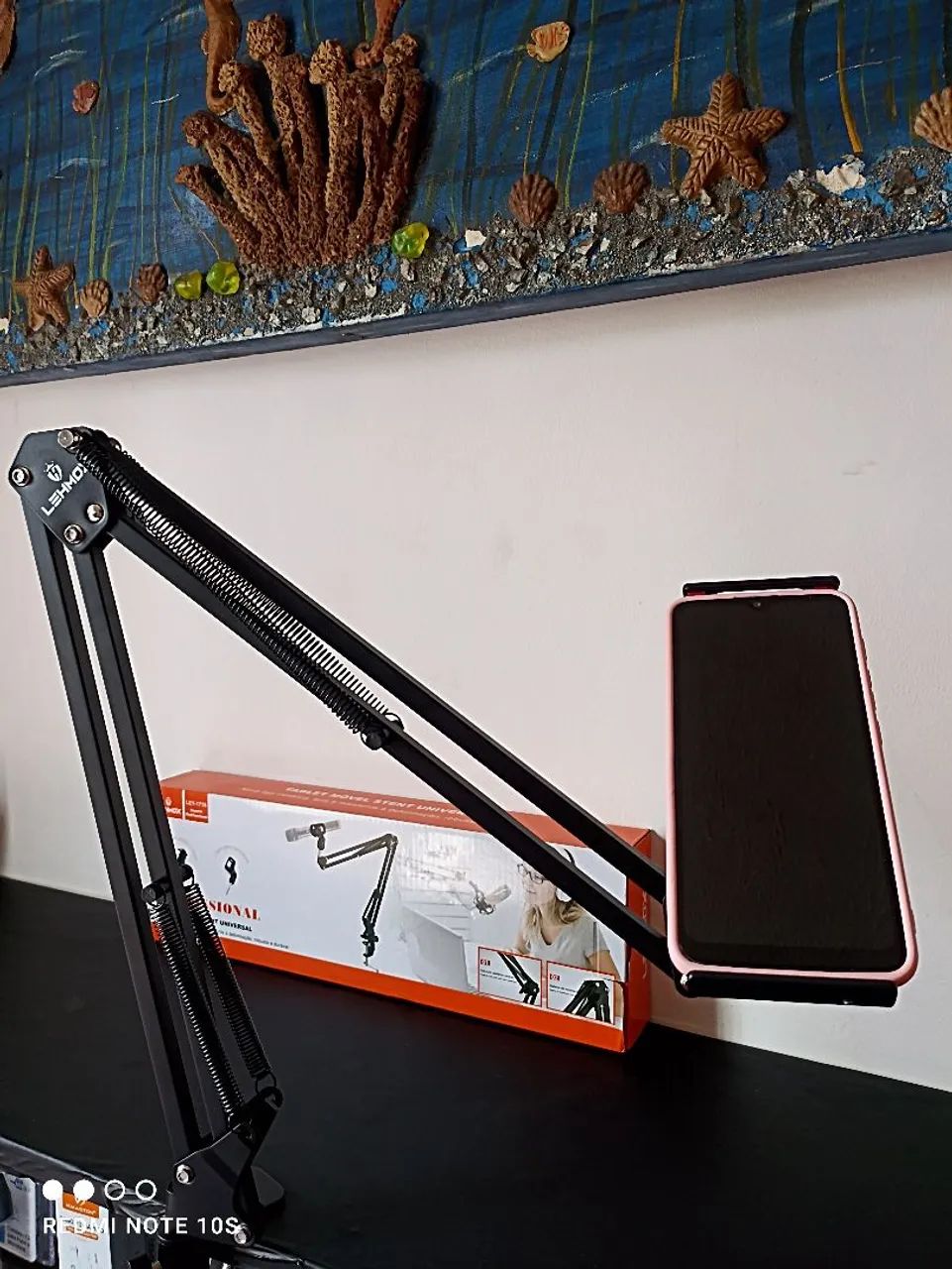 Braço articular com suporte para tablet, microfone e celular/ OFERTA IMPERDÍVEL  - Foto 6