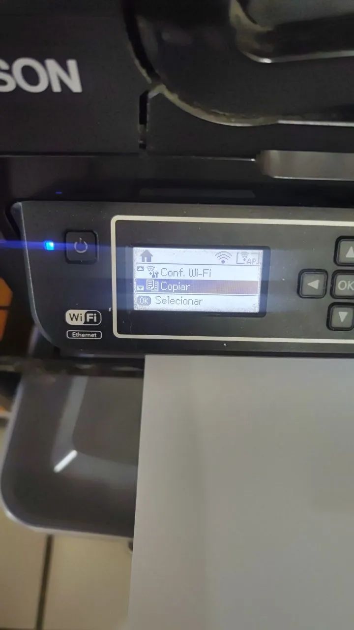 Impressora epson L575 Ecotank falhas no colorido  - Foto 4