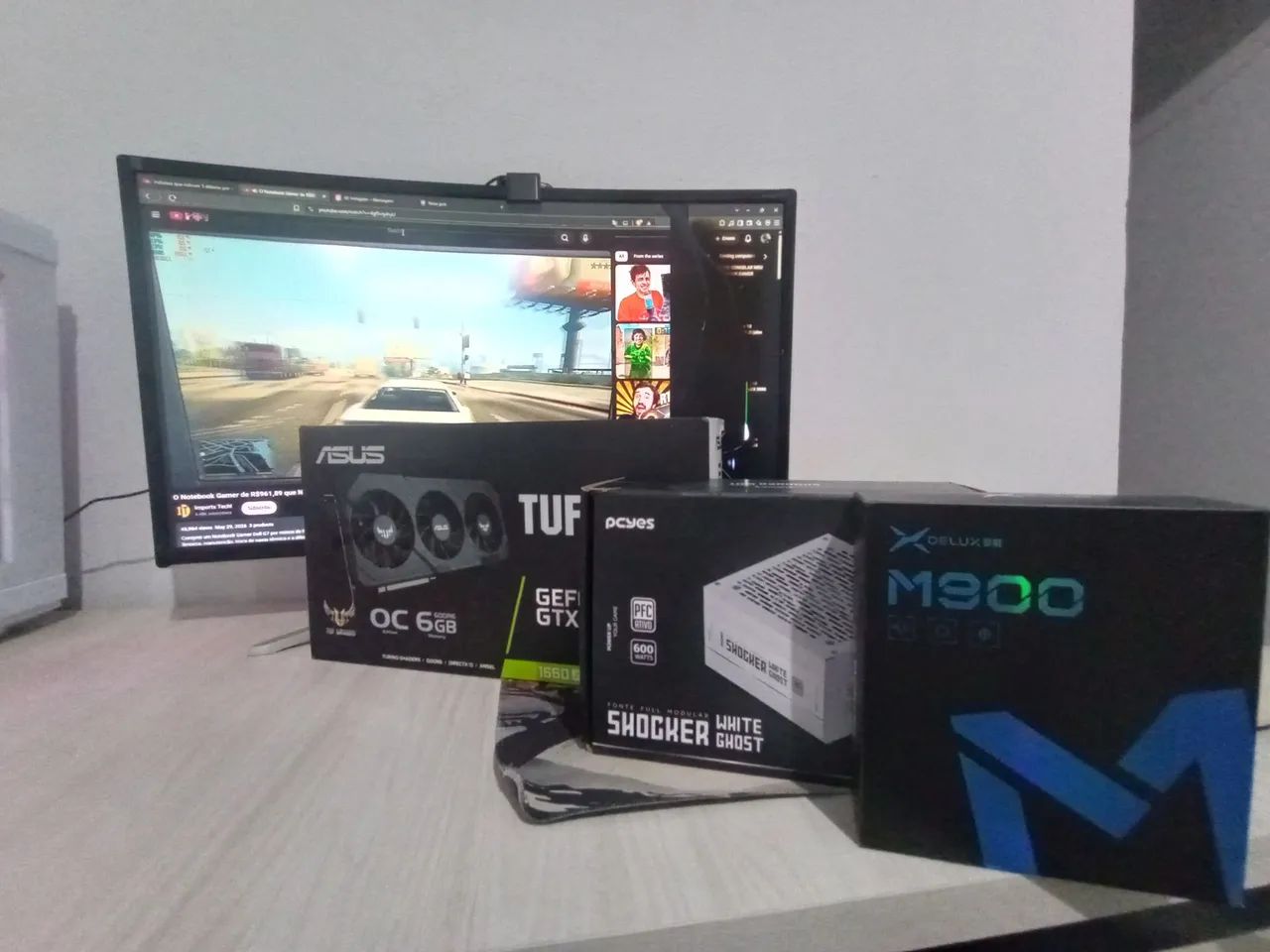 Pc gamer completo. Faço menos ou aceito troca + volta - Foto 5