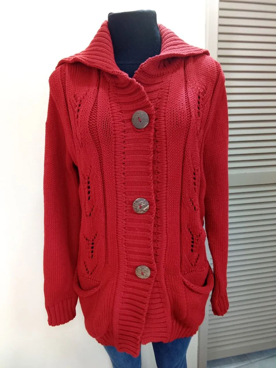 Cardigan lã tricô   - Foto 2