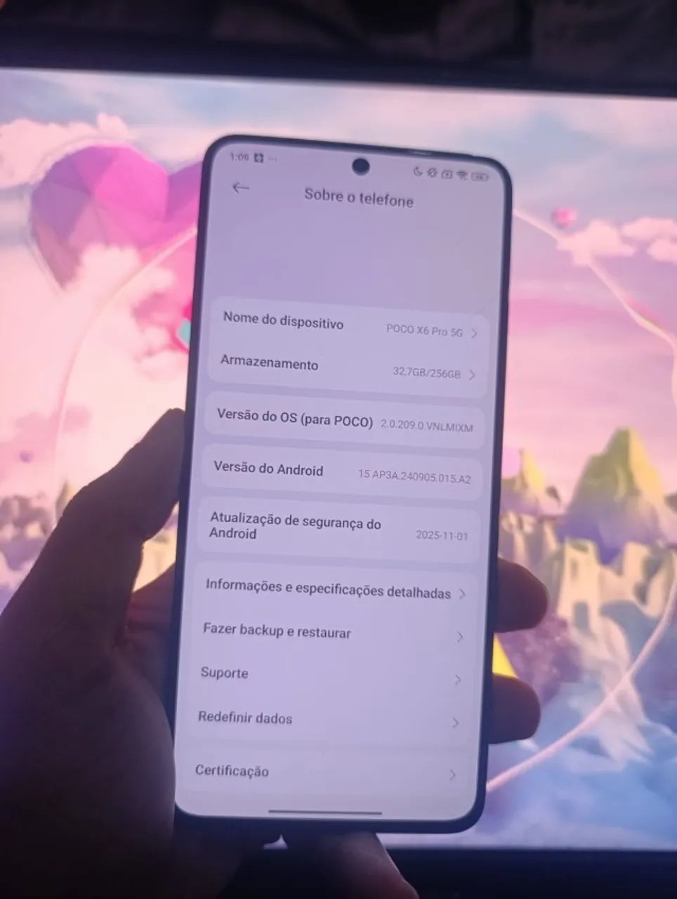 Poco x6 PRO 5G NFC 256GB 12GB EXCELENTE ESTADO VENDA URGENTE - Foto 3