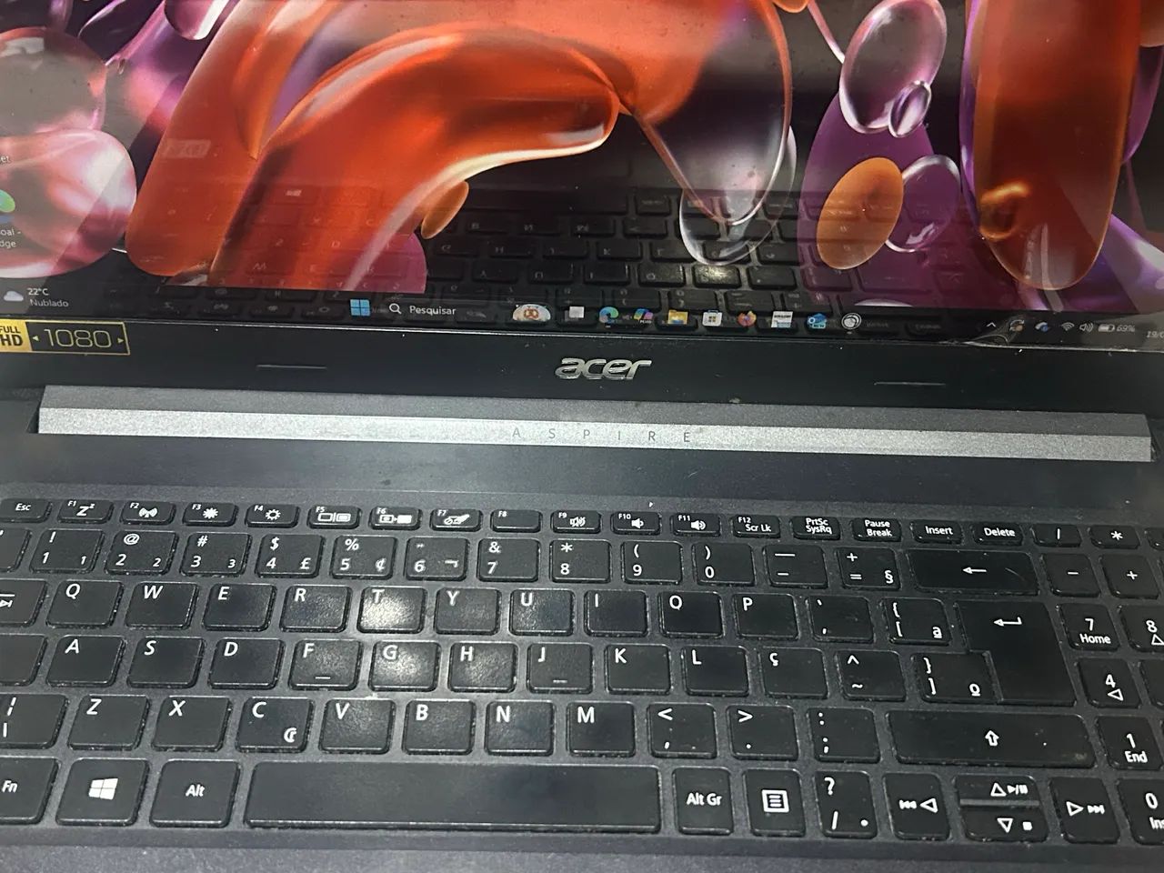 Notebook aspire c/SSD e 8GB RAM no plástico! - Foto 5
