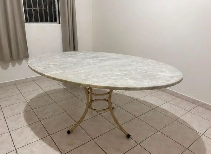 Mesa de mármore 4 lugares  - Foto 3