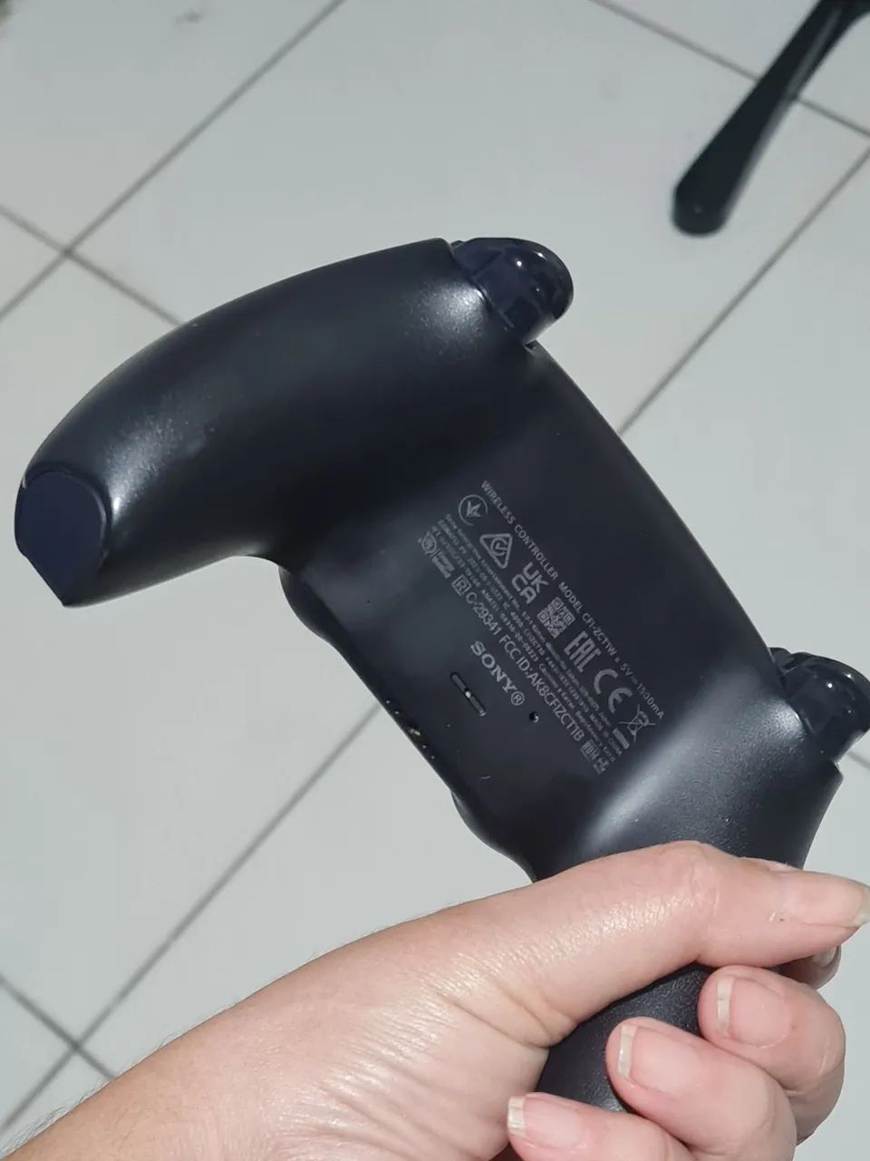 Controle Ps5 Preto - Foto 4