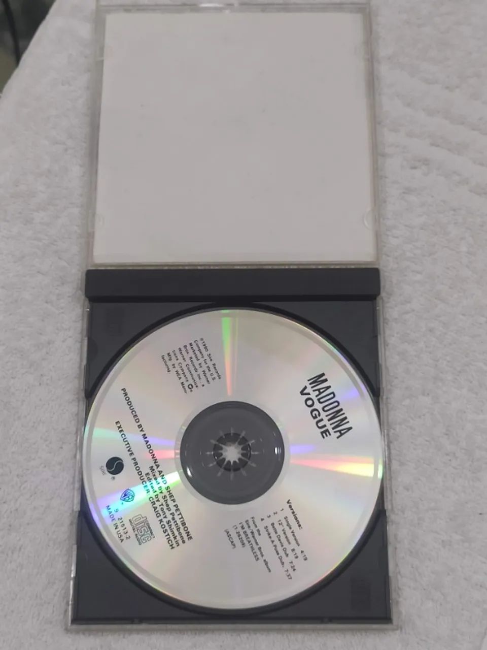 CD Single Madonna Vogue Importado - Foto 5