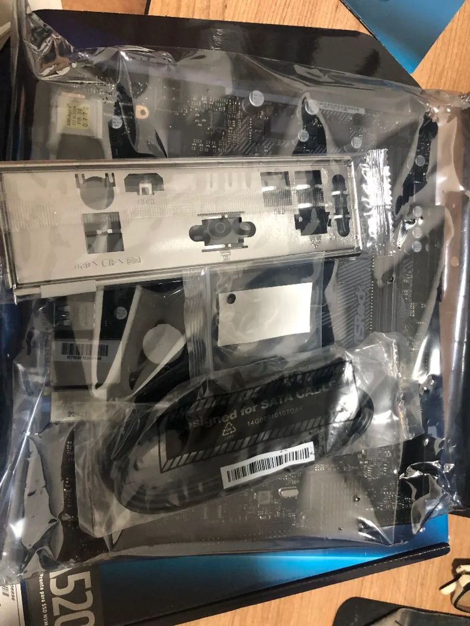 Placa Mãe A520M-HVS nova nunca usada na caixa - Foto 4