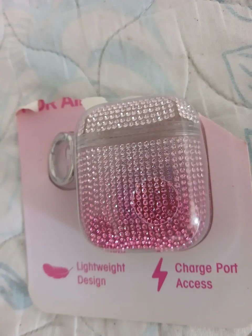 Capa Para AirPods Com Chaveiro 
