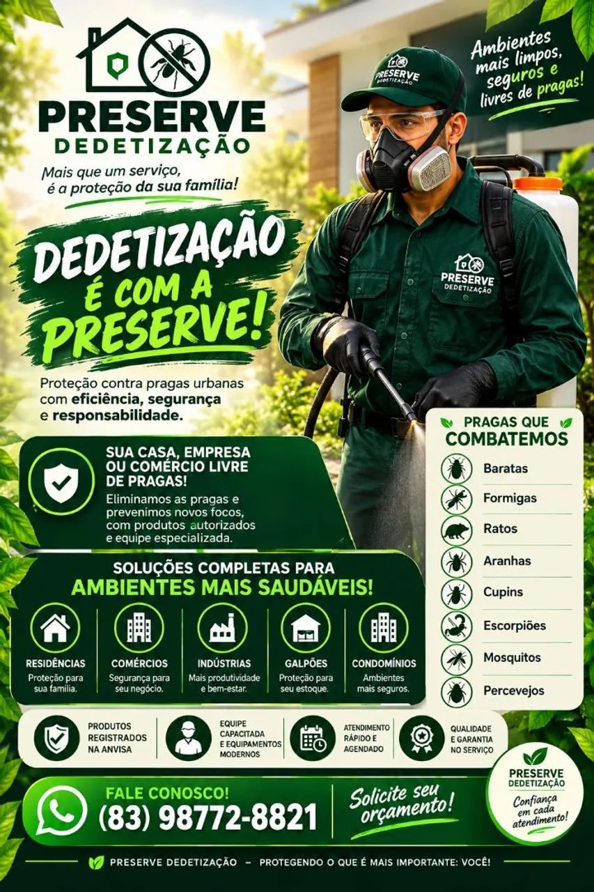 Preserve Dedetização  - Foto 2