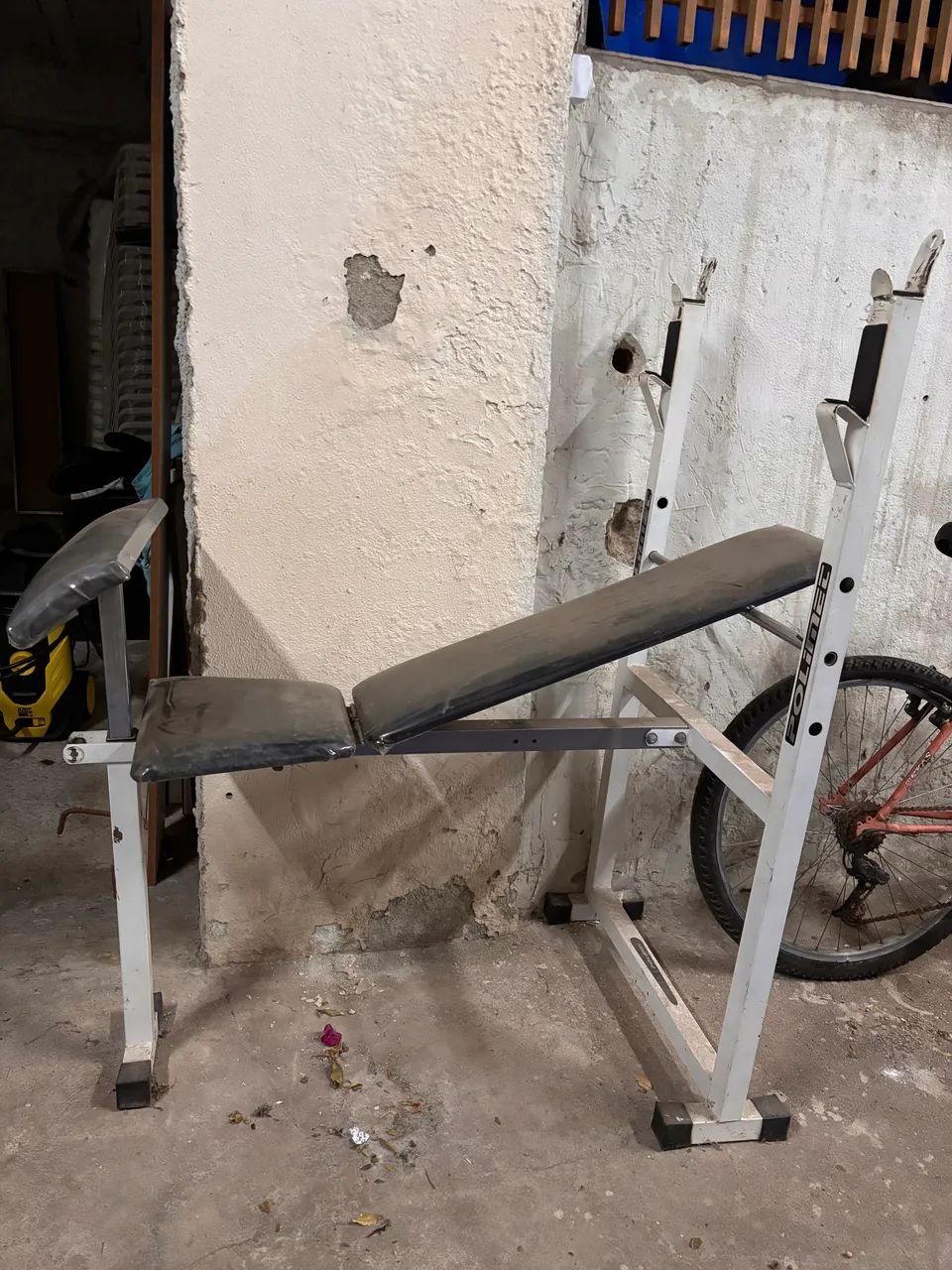 ? KIT DE ACADEMIA - MESA + ANILHAS + BARRAS. - Foto 3