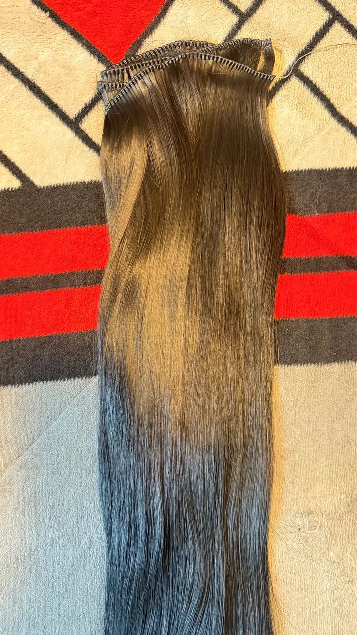 Cabelo humano brasileiro do Sul para mega hair 