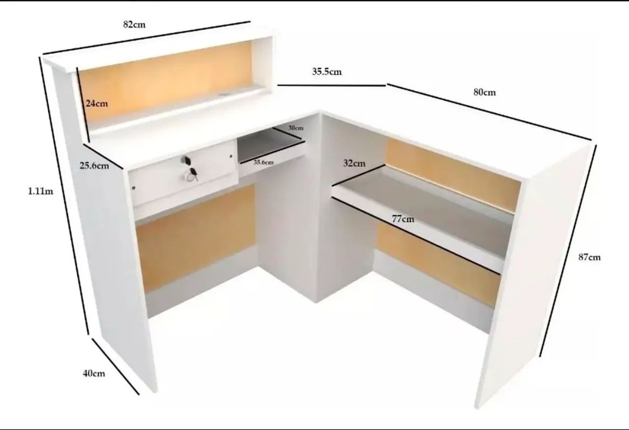 Mesa para escritório - Foto 2
