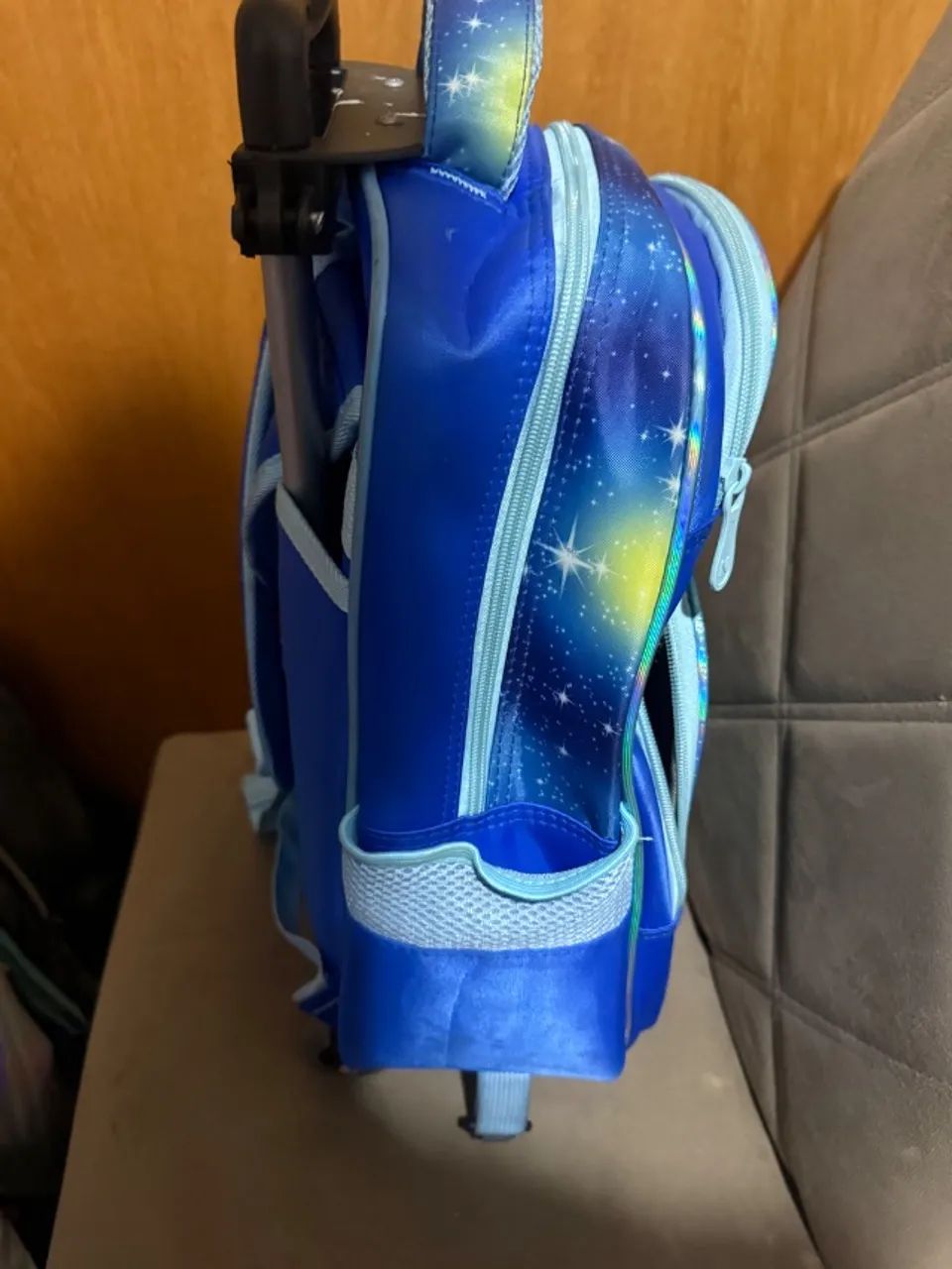 Mochila Stitch 3D com lancheira e estojo - Foto 2
